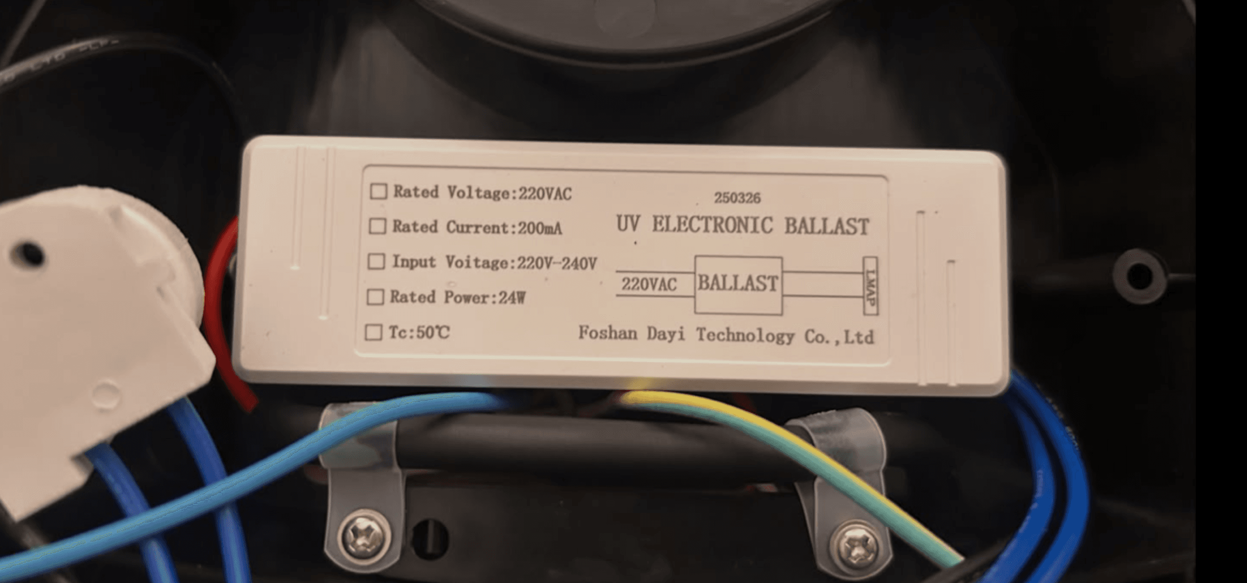 Ballast EFU 15000/ 15000A